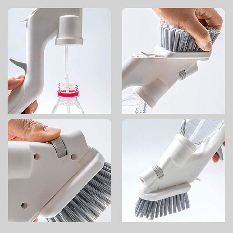 Kitchen Cleaning Brush Kit Water-spraying Multi-functional Kitchen 5 piece