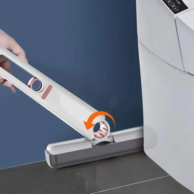 Effortless Portable Self-Squeezing Cleaning Mop