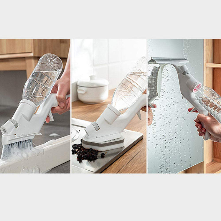 Kitchen Cleaning Brush Kit Water-spraying Multi-functional Kitchen 5 piece