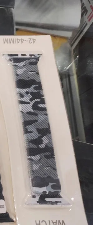 Stainless Steel Milanese Magnetic Mesh Loop Smart Watch Band Strap Metal Watchband